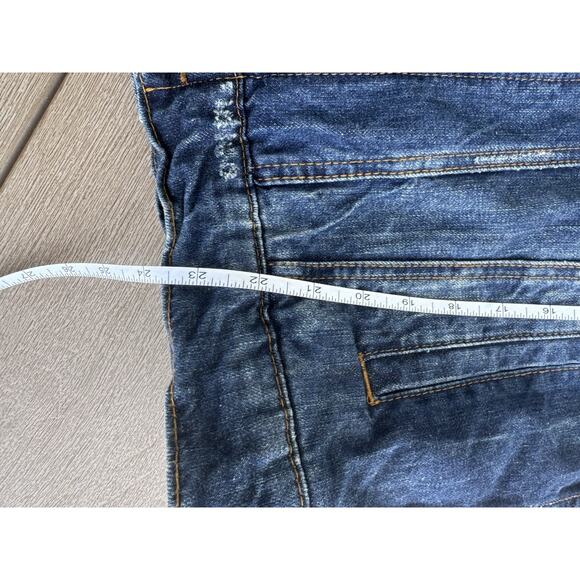 Aeropostale Denim Jean Jacket Sherpa Fur Lined XS 90s Y2k Western Trucker - Picture 7 of 7